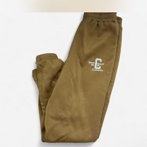 Women's Tan Joggers